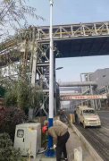 河北唐山工礦企業采用霧樁降塵裝置